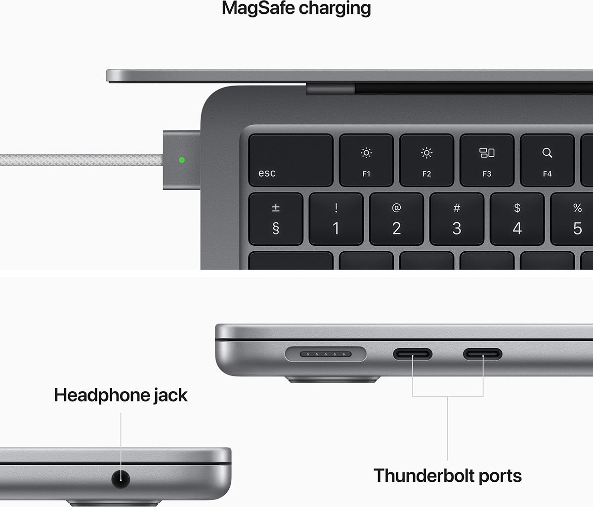 Apple Macbook Air 2022 M2 13", 512GB, space grey