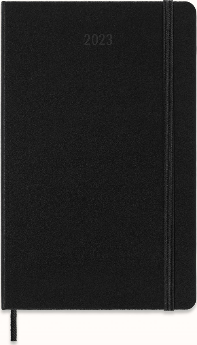Moleskine Smart Planner 2023 Uge L Sort Lomax