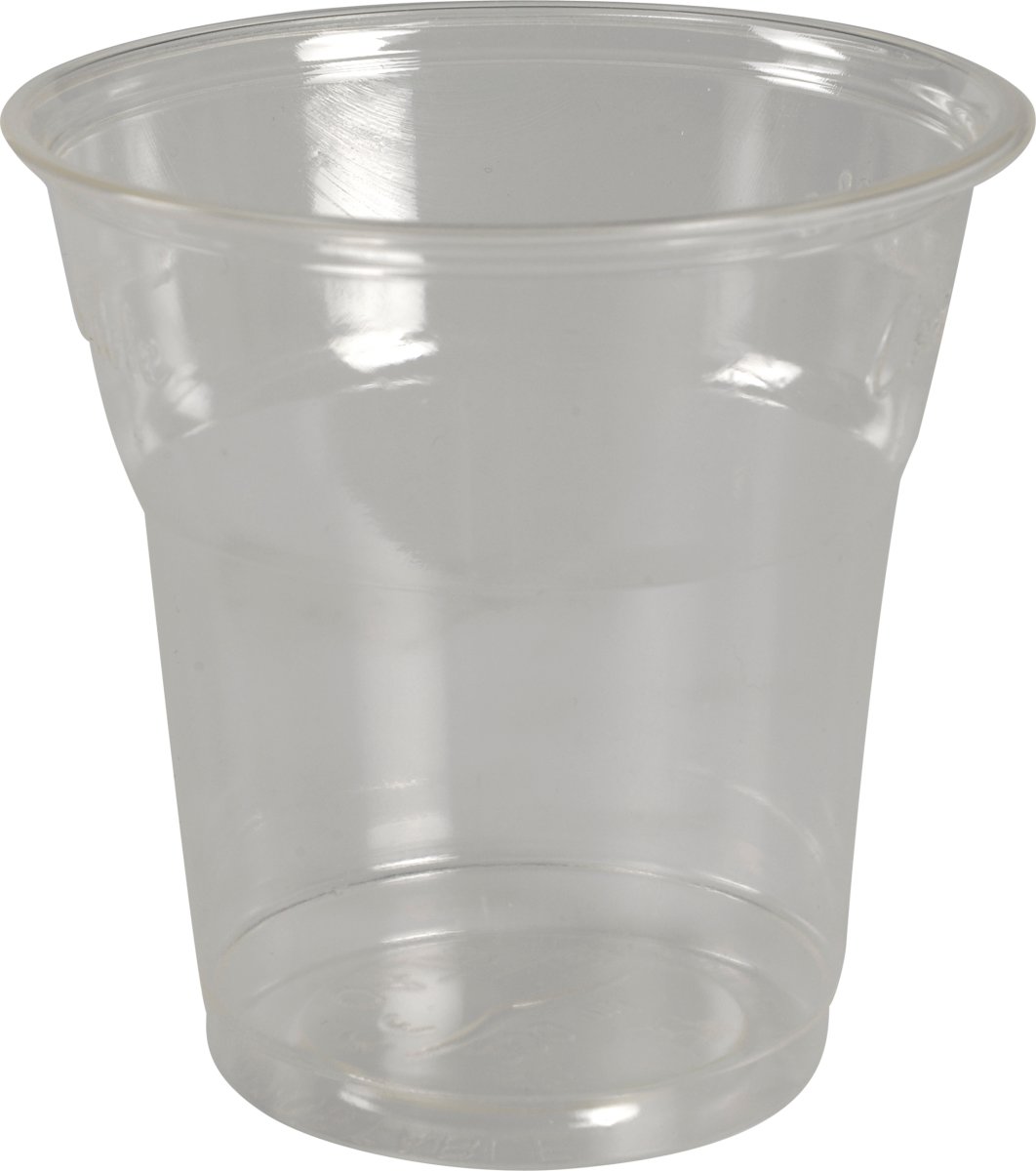 Plastikglas, PLA, Klar, 18 cl, 50 stk.