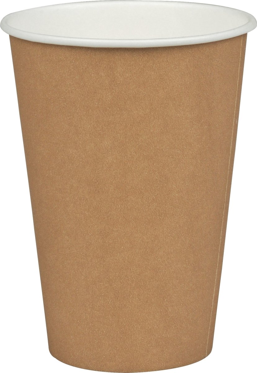 Papkrus med PE belægning, Natur, 20 cl, 100 stk