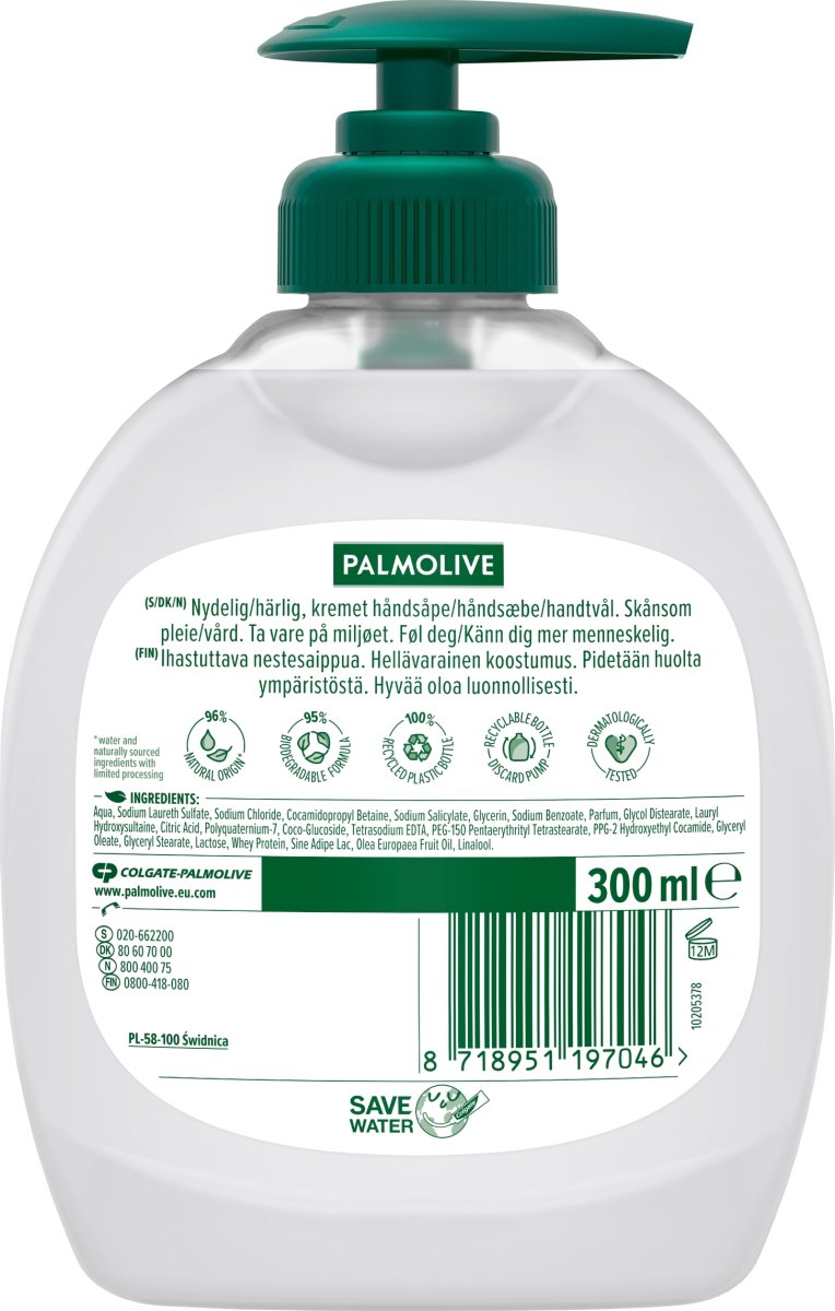 Palmolive Håndsæbe | Milk & Olive | 300 ml