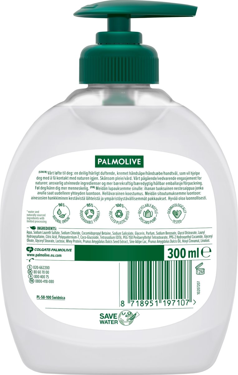 Palmolive Håndsæbe | Almond Milk | 300 ml