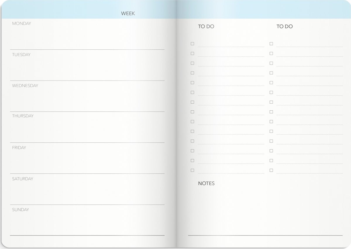 Mayland Kalender | A list a week | A5 | Pink