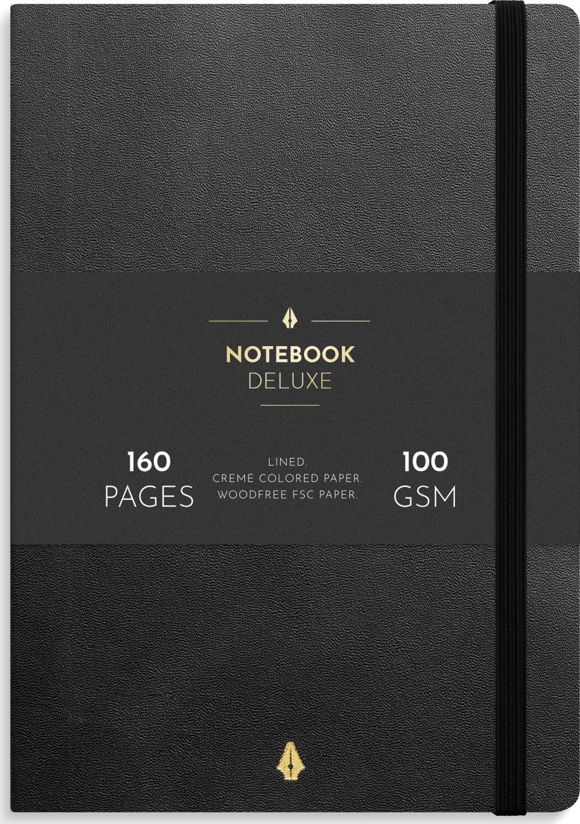 Burde Notebook Deluxe | A5 | Black