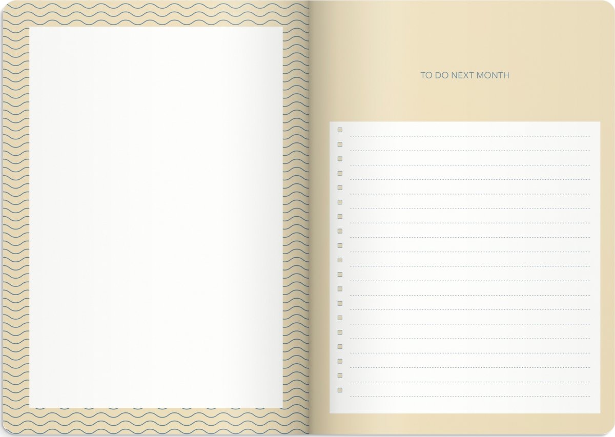 Mayland Kalender | A list a week | A5 | Blå