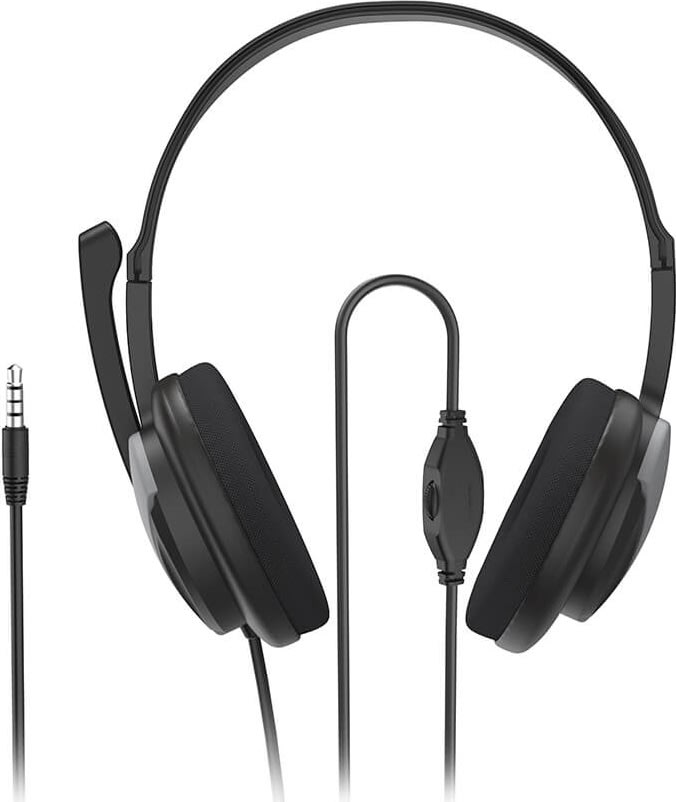 HAMA Headset On-Ear HS-P100 V2, sort