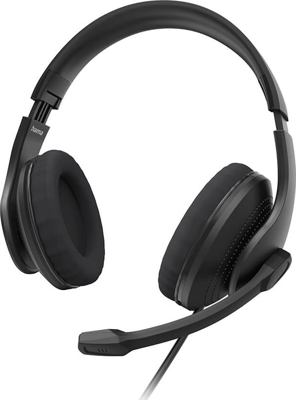 HAMA Headset Over-Ear HS-P200 V2, sort