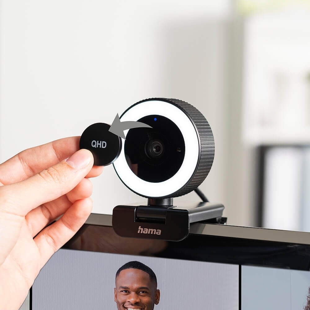 Hama Webcam C-800 Pro, Ring light