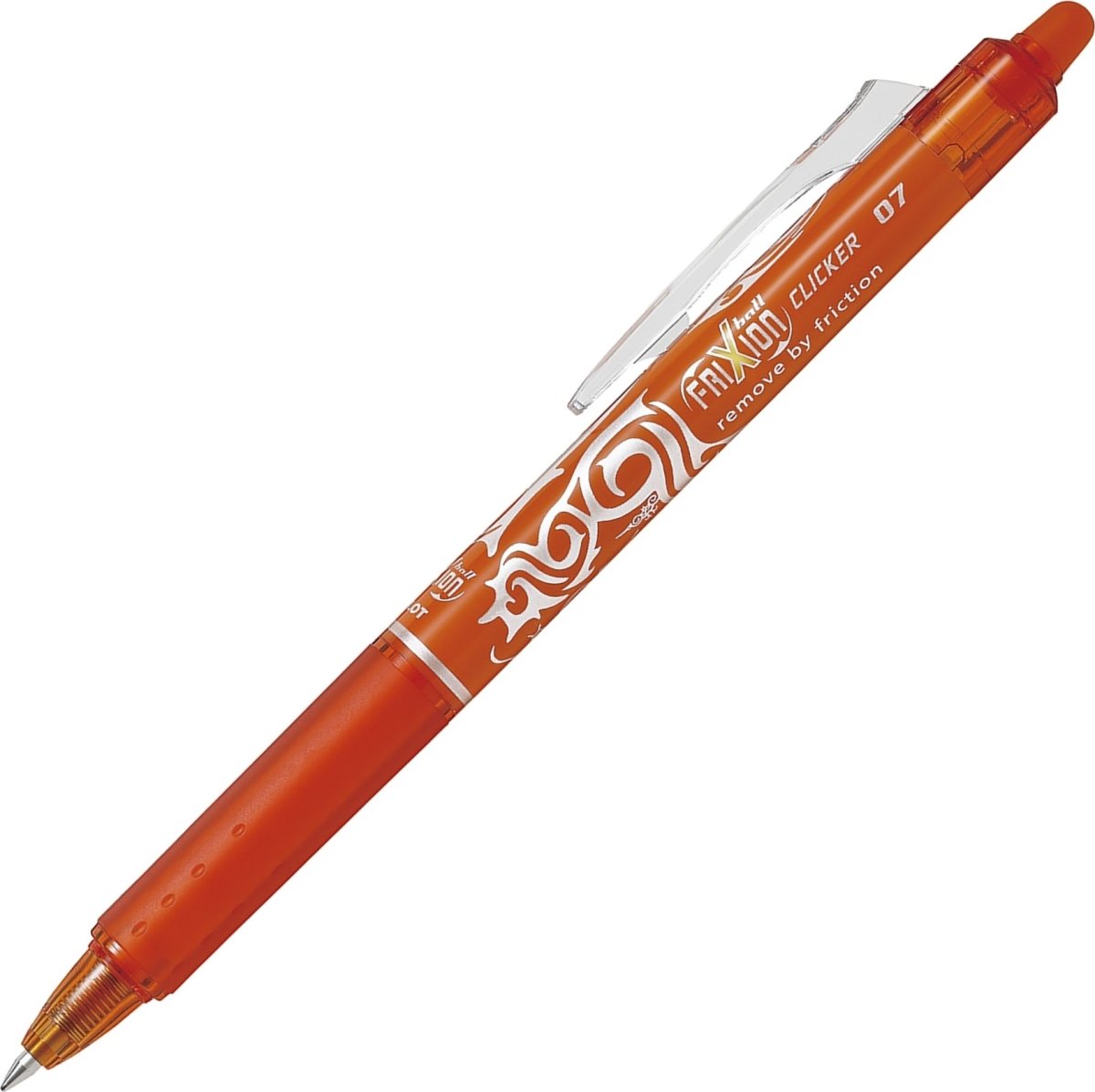 Pilot FriXion Clicker Rollerpen | M | Orange