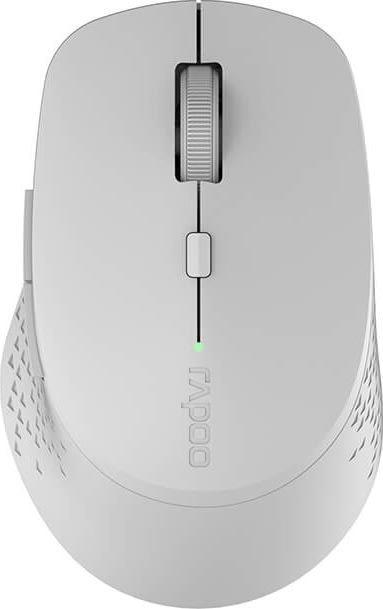 RAPOO M300 Multi-Mode trådløs optisk mus, lysegrå