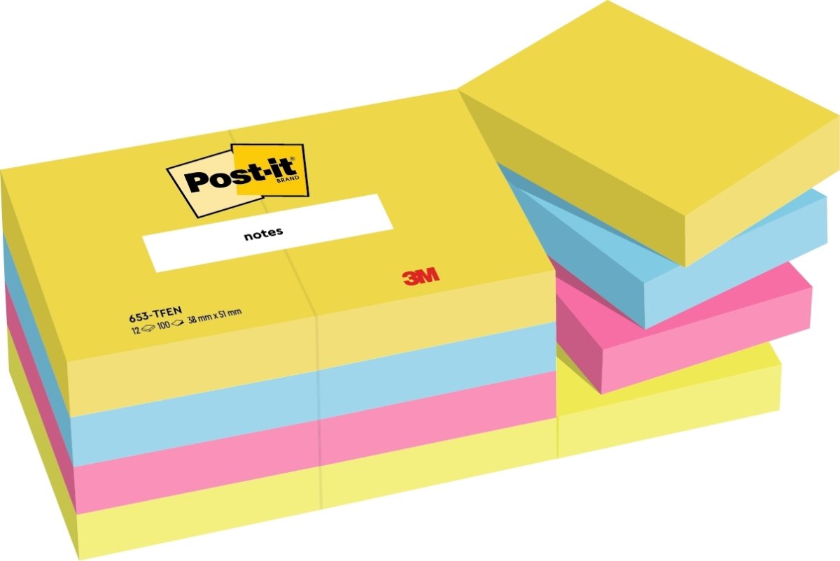 Post-it Notes | Energetic | 38x51 mm