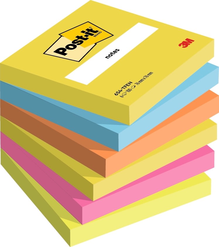 Post-it Notes | Energetic | 76x76 mm