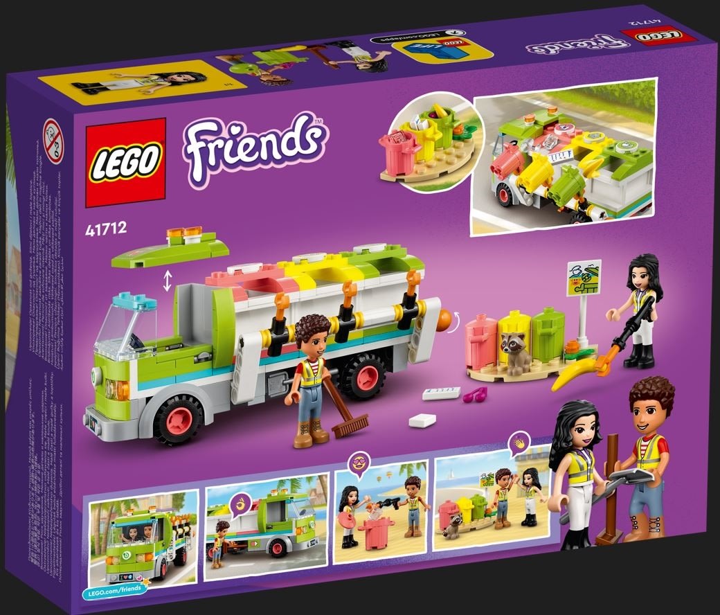 LEGO Friends 41712 Affaldssorteringsbil