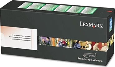 Lexmark CS521 lasertoner, sort, 10.500s
