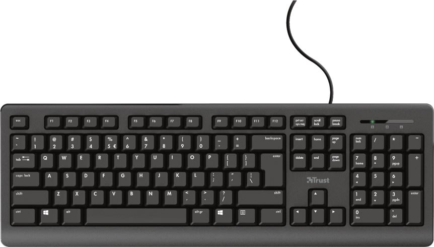 Trust TK-150 Keyboard, Nordisk