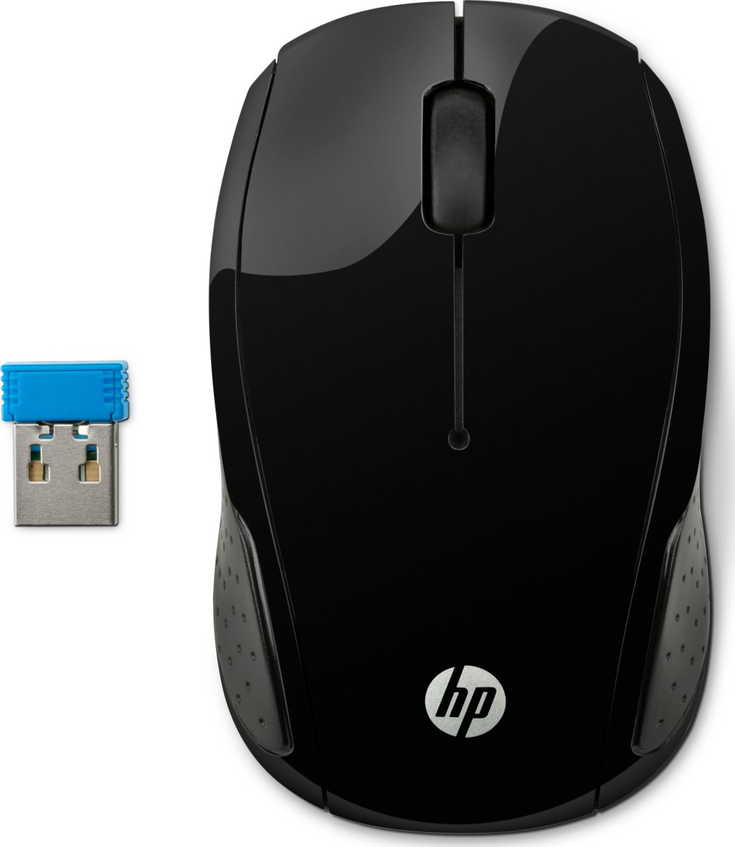 HP 200 trådløs mus, sort