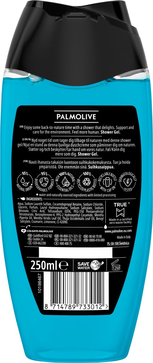 Palmolive Men Showergel | 3i1 | Sport | 250 ml
