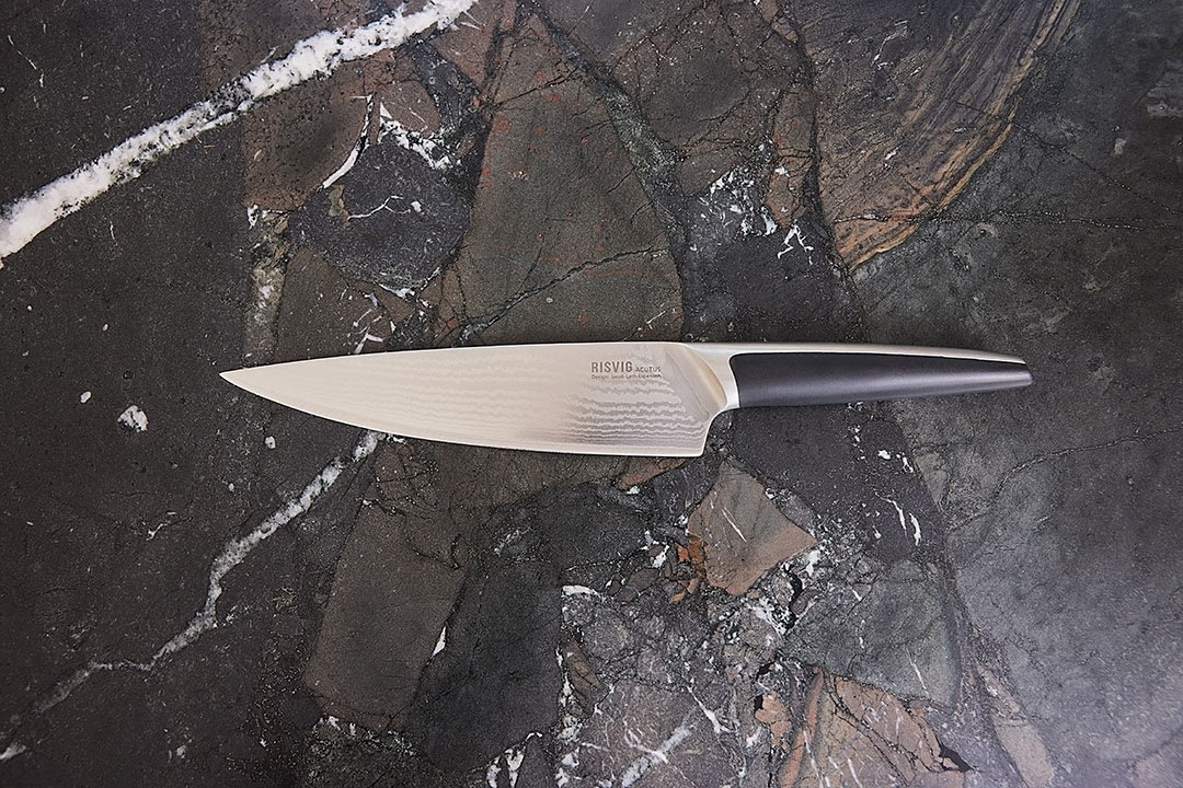 Risvig Acutus Damaskus kokkekniv 20 cm
