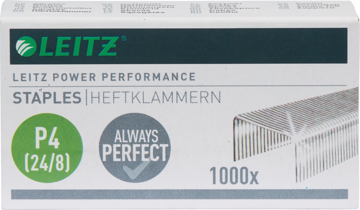 Leitz Hæfteklamme | P4 | 24/8 | 1000 stk.