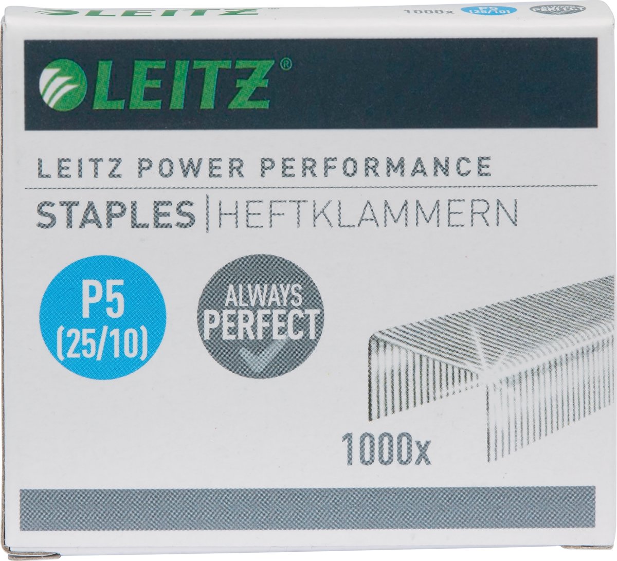 Leitz Hæfteklamme | P5 | 25/10 | 1000 stk.