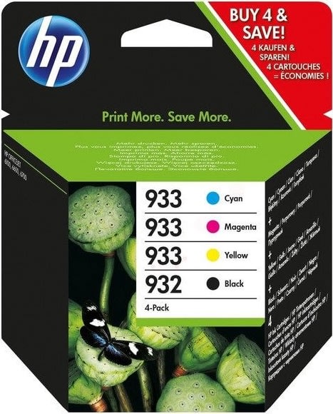 HP 932/933 blækpatroner, sampak