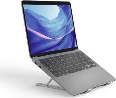 Durable laptop stand fold