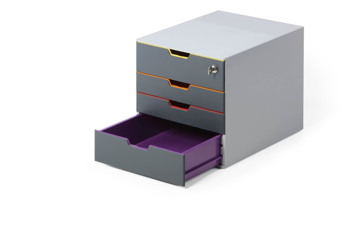 Durable Varicolor Skuffekabinet | Safe | 4