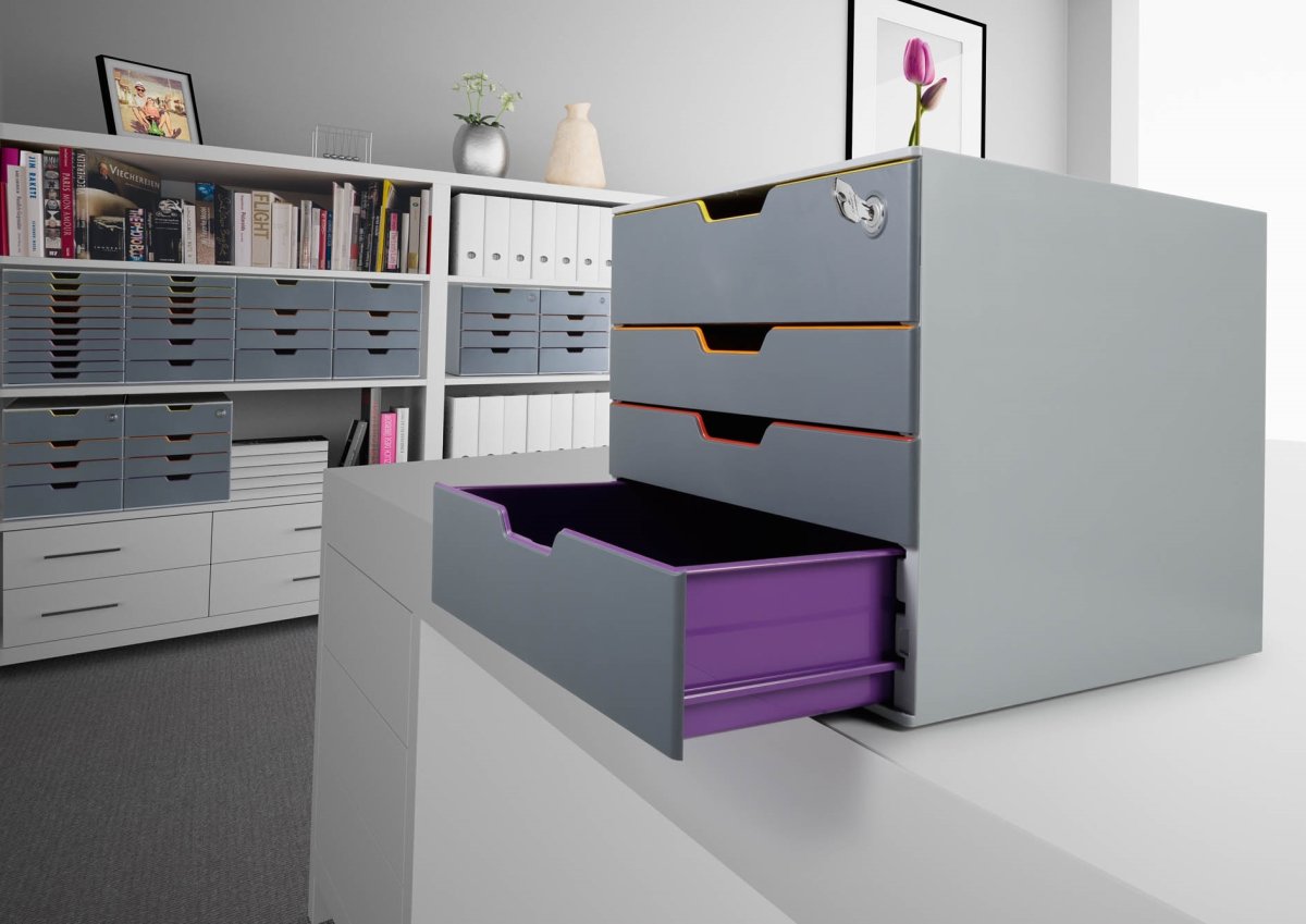 Durable Varicolor Skuffekabinet | Safe | 4