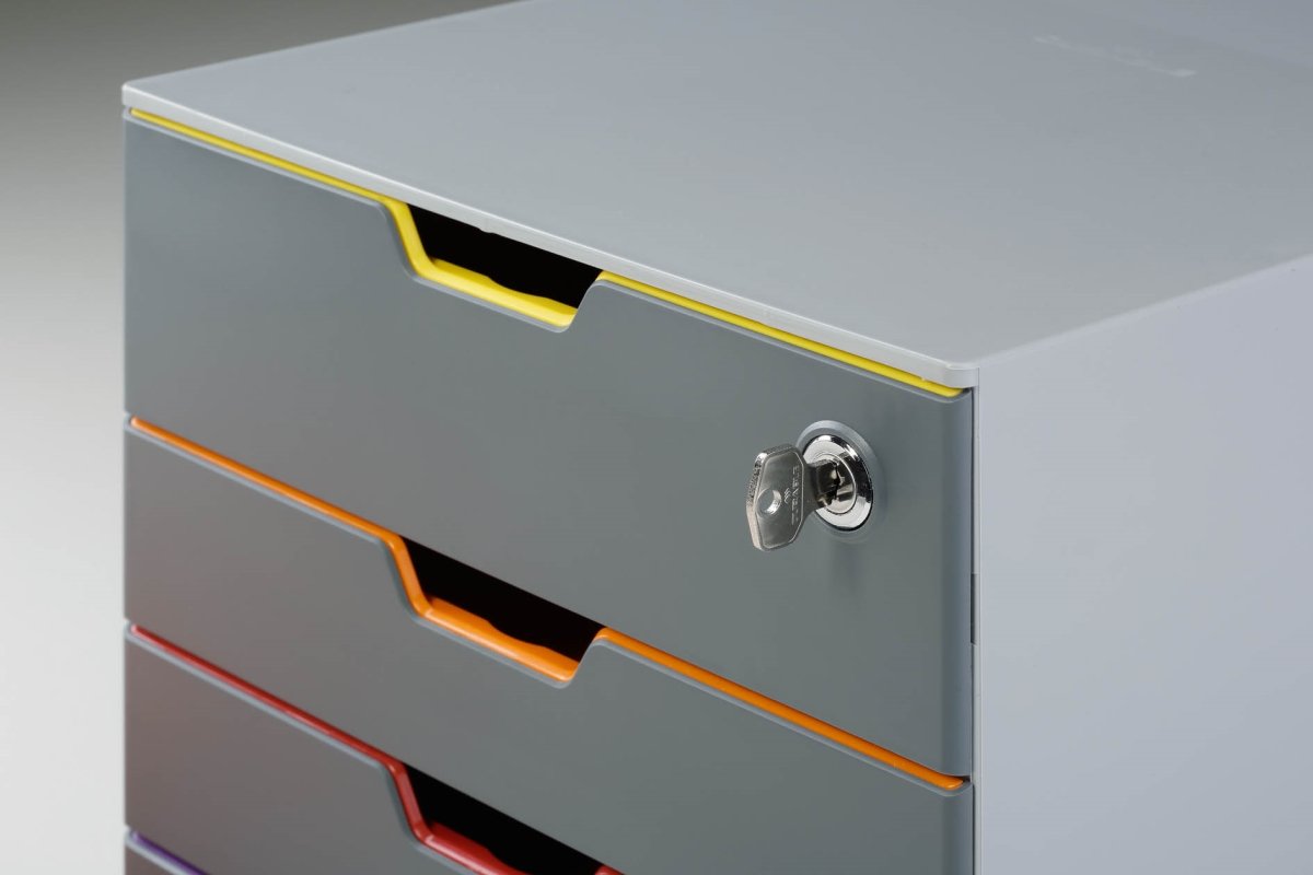 Durable Varicolor Skuffekabinet | Safe | 4