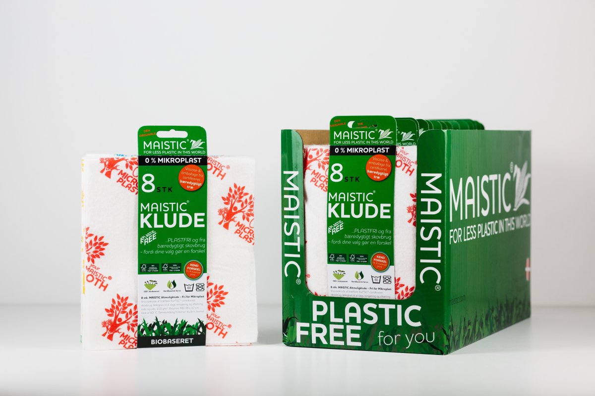 Maistic universalklud u/ mikroplast 38x32cm, 8 stk