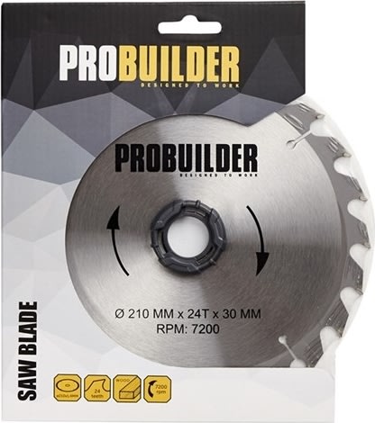 Probuilder klinge, 210x30x2,2 mm, T24
