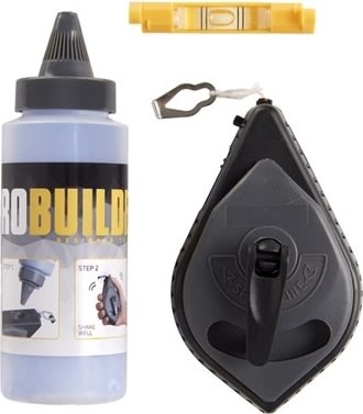 Probuilder kridtsnor inkl. markeringspulver