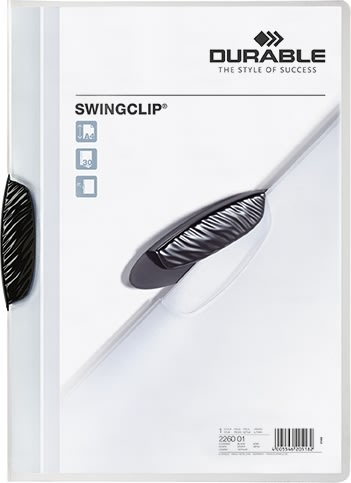 Durable Swingclip Clipmappe | A4 | Sort