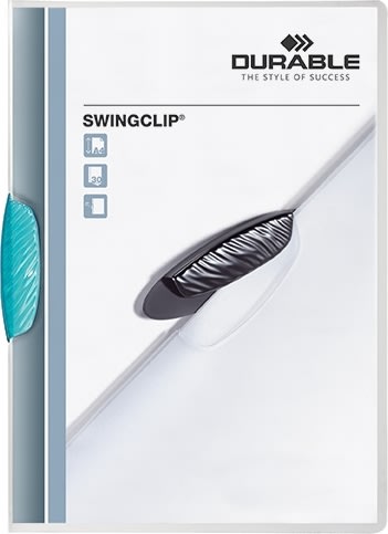 Durable Swingclip Clipmappe | A4 | Lyseblå