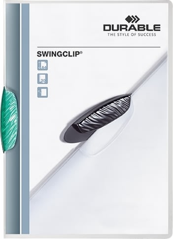 Durable Swingclip Clipmappe | A4 | Mørkegrøn