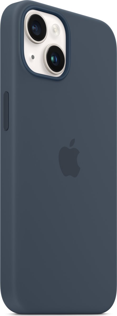 Apple iPhone 14 silikone cover, stormblå