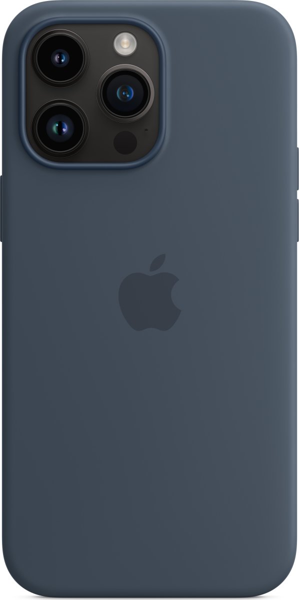 Apple iPhone 14 Pro Max silikone cover, stormblå