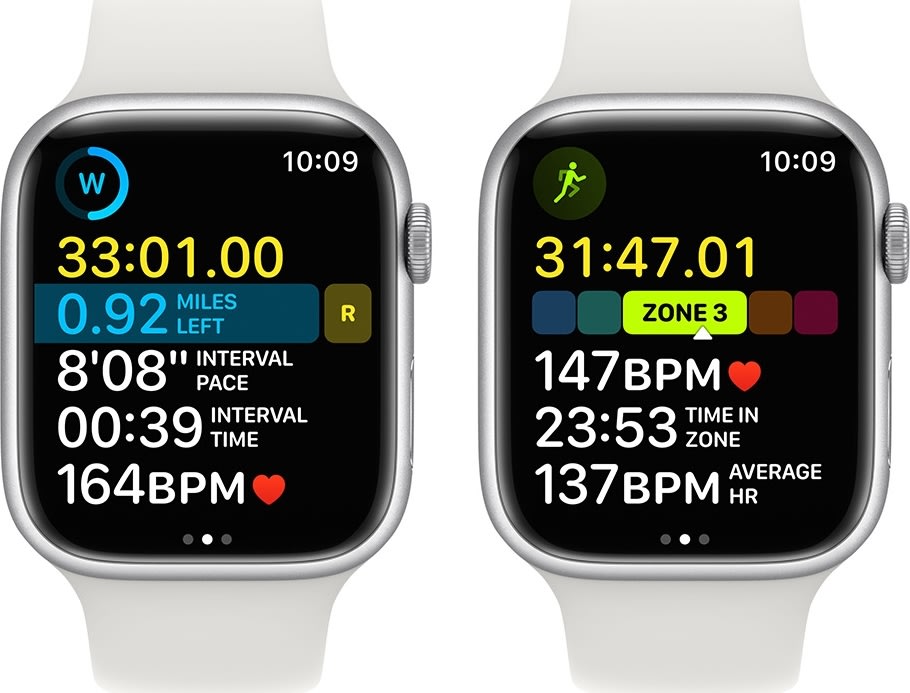 DEMO Apple Watch Series 8 (GPS+4G), 45mm, sølv,