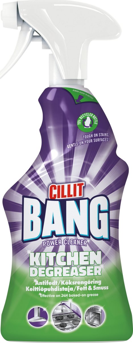 Cillit Bang Rengøringsspray | Antifedt | 750 ml