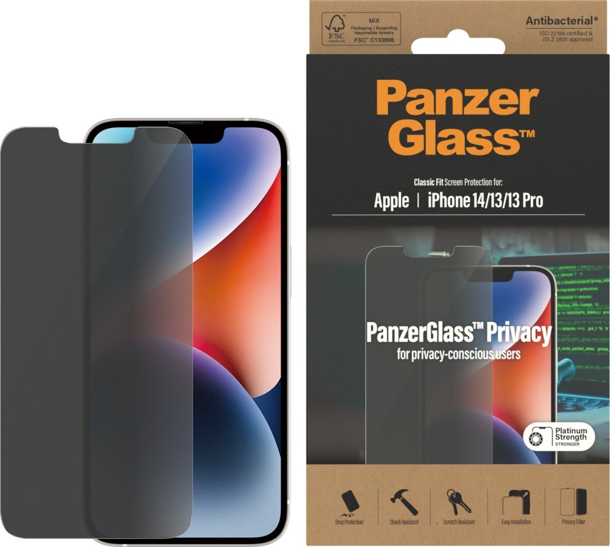 PanzerGlass Apple iPhone 14/13/13 Pro Privacy