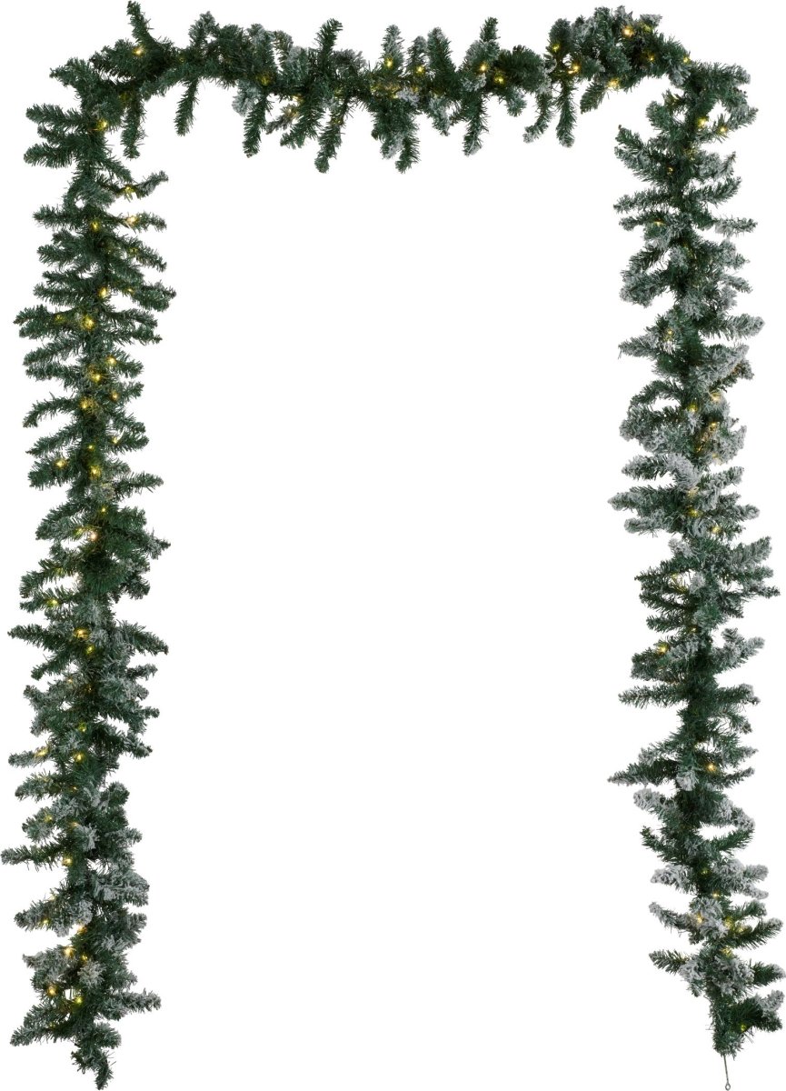 Sirius Anton Granranke m. Sne, 150 LED, L4,8 m