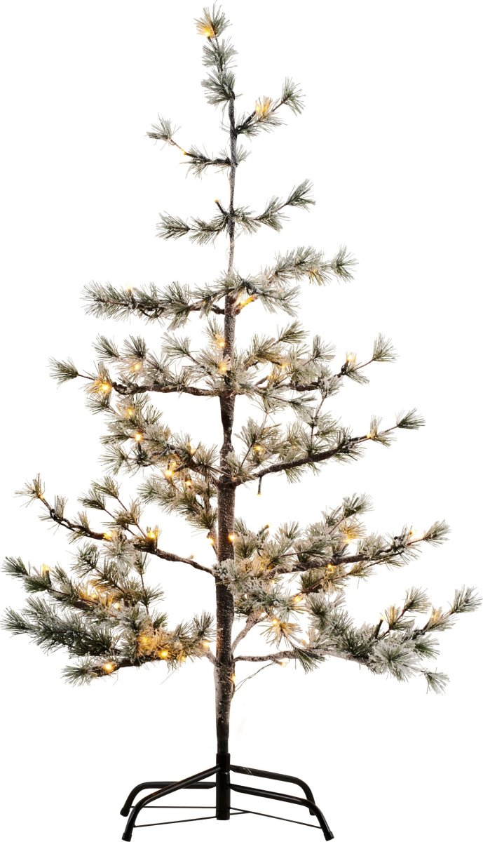 Sirius Alfi Juletræ m. Fod, 70 LED, H120 cm, Hvid