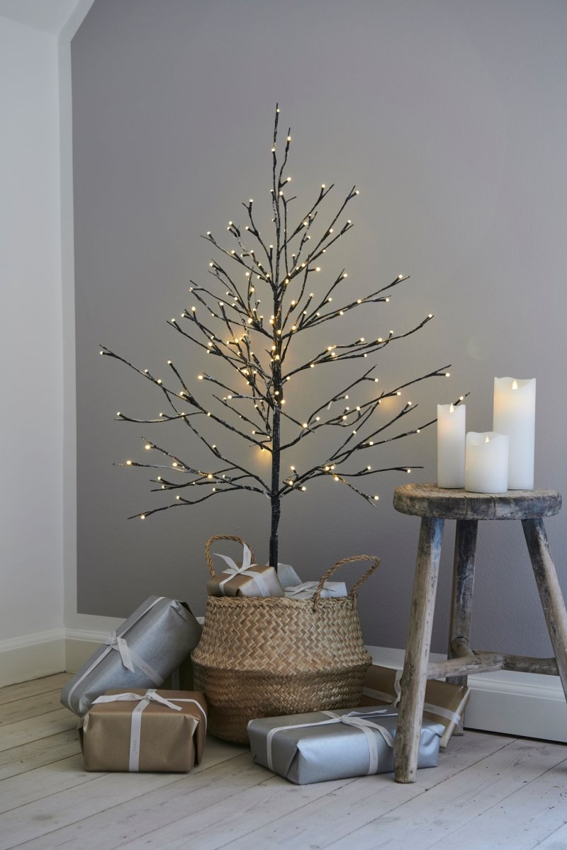 Sirius Alex lystræ m. Rund Fod, 120 LED, H90 cm