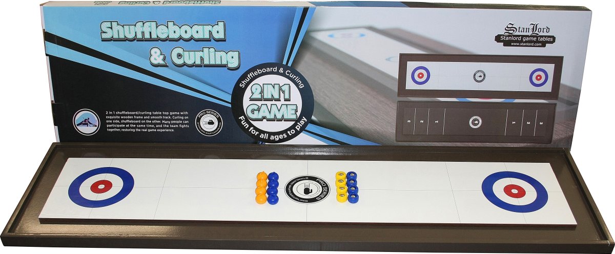 Stanlord Curling & Shuffle Pro series 2-i-1