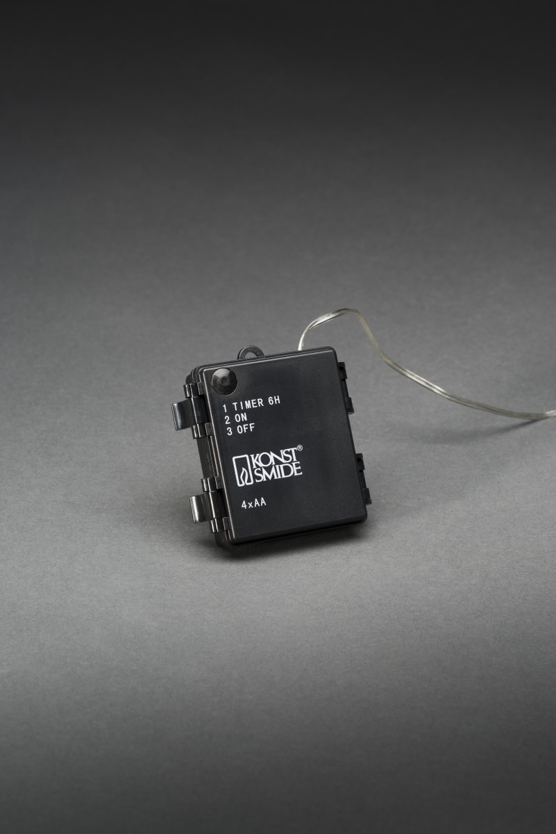 Akryl Snefnug, 40 cm, 24 LED