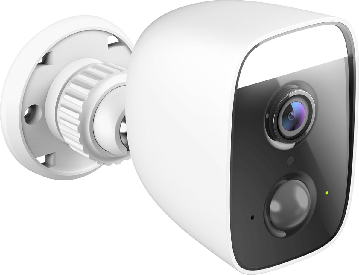 D-Link Full HD udendørs overvågningskamera, hvid