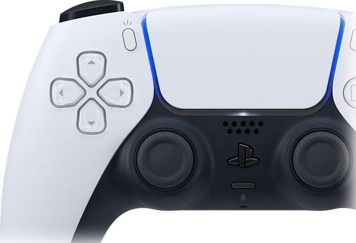Sony Playstation 5 DualSense controller, hvid