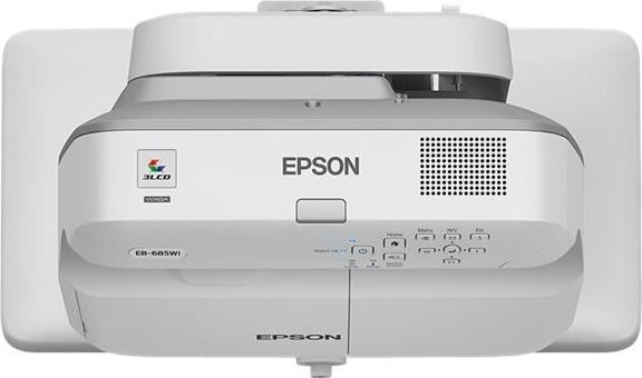 Epson EB-685W 3LCD-projektor, grå