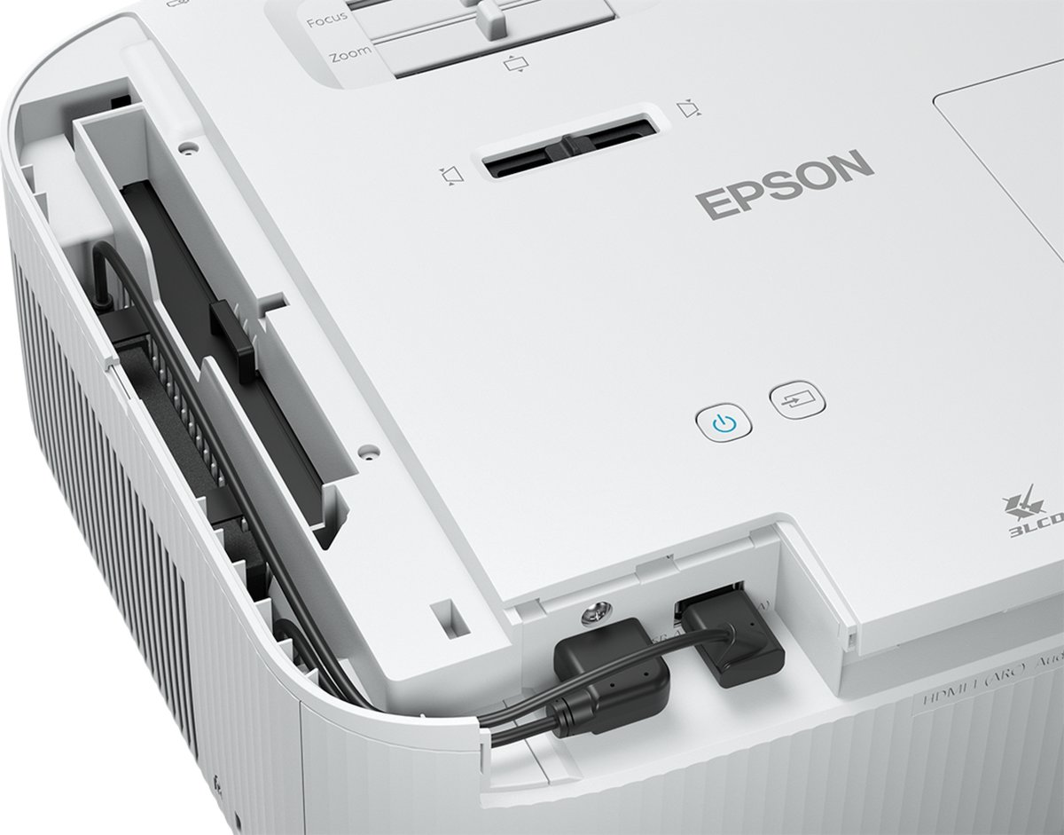 Epson EH-TW6150 4K PRO-UHD projektor, hvid