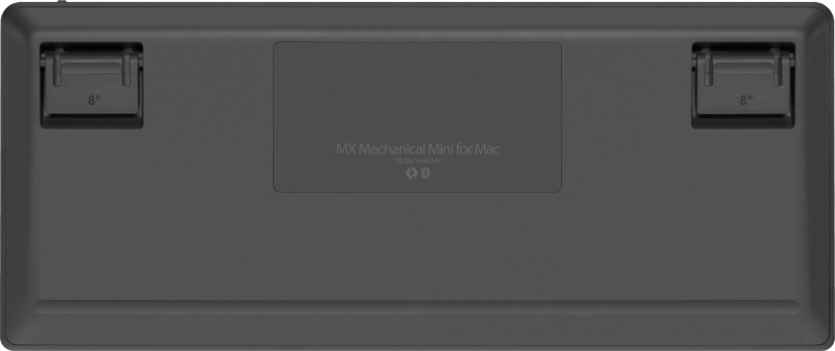 Logitech MX Mech. Mini tastatur til Mac, mørkegrå